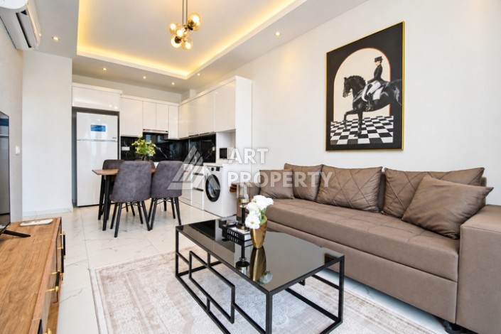 Квартира 1+1 в Каргыджаке с видом на море и бассейн, 55 м² - Ракурс 8