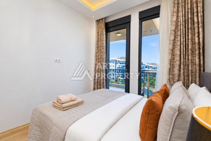Квартира 1+1 в Каргыджаке с видом на море и бассейн, 55 м² - Ракурс 9