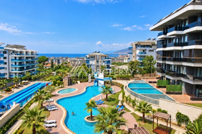 Квартира 1+1 в Каргыджаке с видом на море и бассейн, 55 м² - Ракурс 15