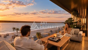 Премиальный проект у моря в Махмутларе, квартиры от 55 до 140 м² - Ракурс 3