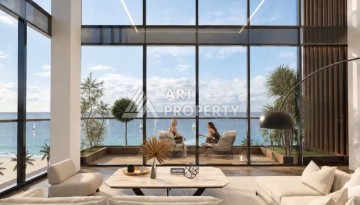 Премиальный проект у моря в Махмутларе, квартиры от 55 до 140 м² - Ракурс 4