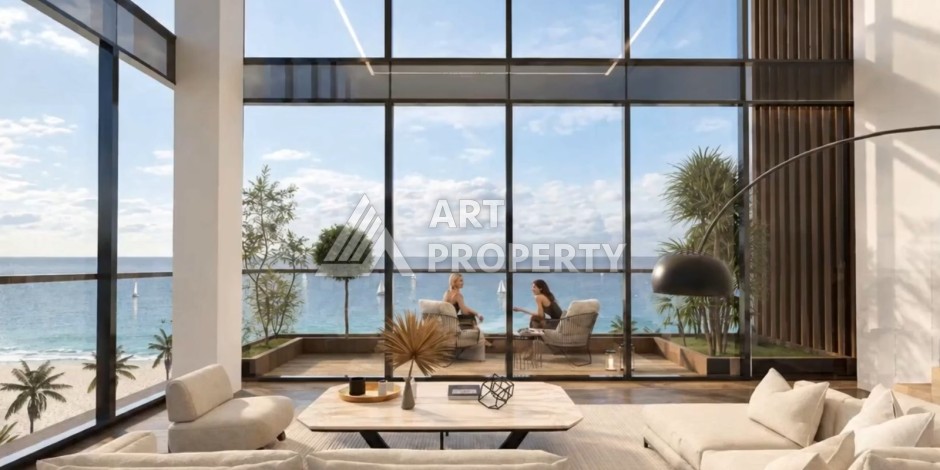 Премиальный проект у моря в Махмутларе, квартиры от 55 до 140 м² - Ракурс 3