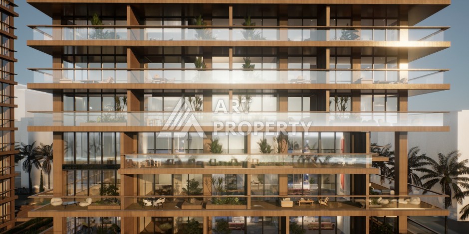 Премиальный проект у моря в Махмутларе, квартиры от 55 до 140 м² - Ракурс 4