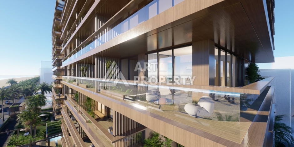 Премиальный проект у моря в Махмутларе, квартиры от 55 до 140 м² - Ракурс 7