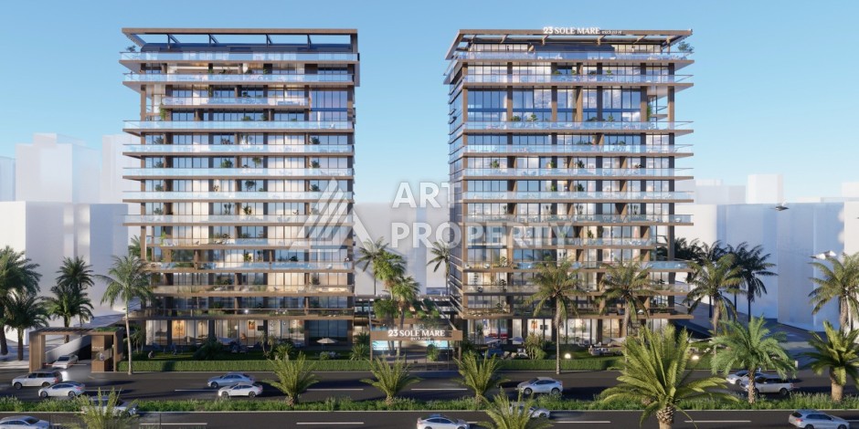 Премиальный проект у моря в Махмутларе, квартиры от 55 до 140 м² - Ракурс 8