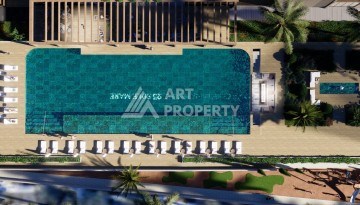Премиальный проект у моря в Махмутларе, квартиры от 55 до 140 м² - Ракурс 11