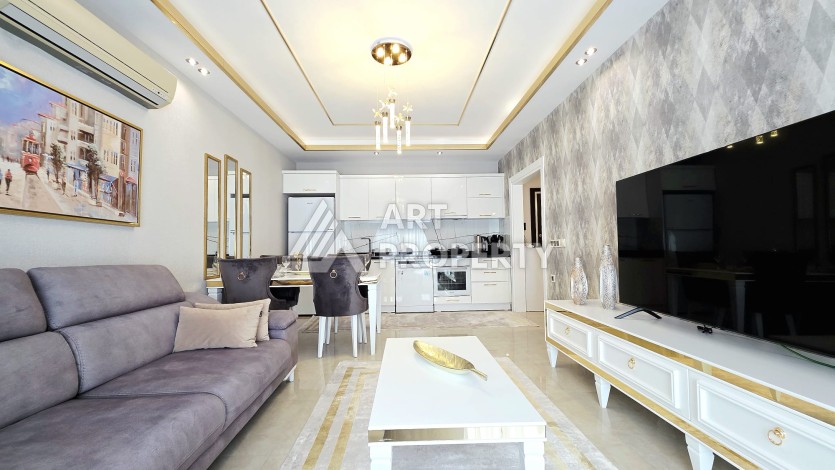 Квартира 2+1 в центре Махмутлара с видом на море - 100 м² - Ракурс 3