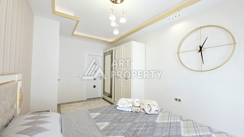 Квартира 2+1 в центре Махмутлара с видом на море - 100 м² - Ракурс 15