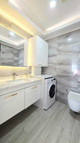 Квартира 2+1 в центре Махмутлара с видом на море - 100 м² - Ракурс 17