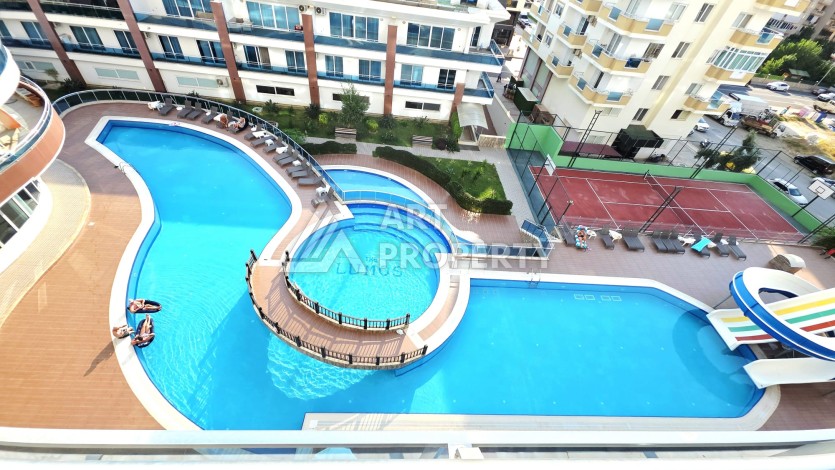 Квартира 2+1 в центре Махмутлара с видом на море - 100 м² - Ракурс 21
