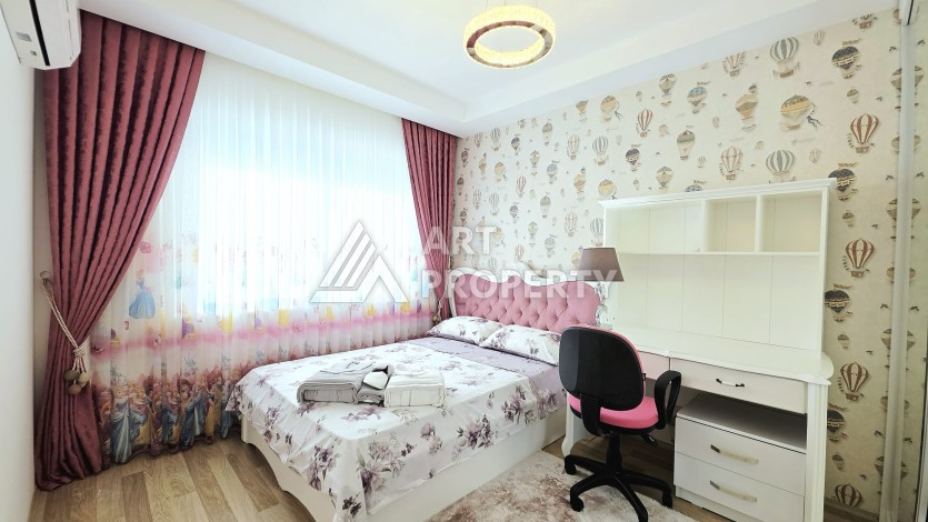 Квартира 2+1 в центре Махмутлара с видом на море - 100 м² - Ракурс 23