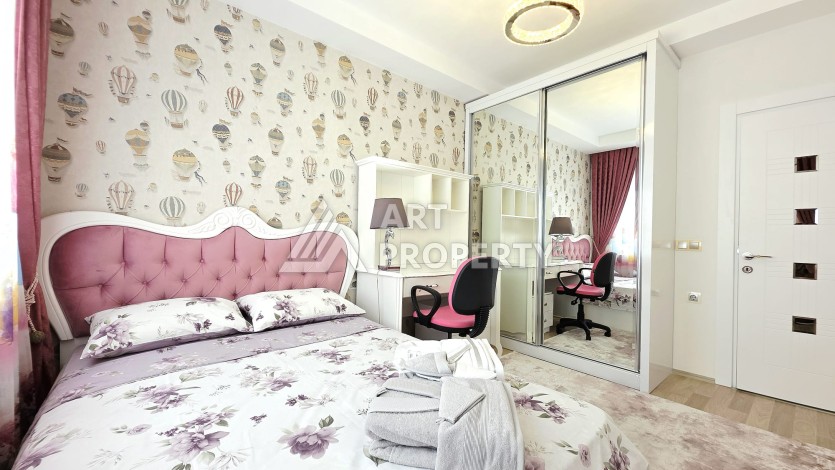 Квартира 2+1 в центре Махмутлара с видом на море - 100 м² - Ракурс 25