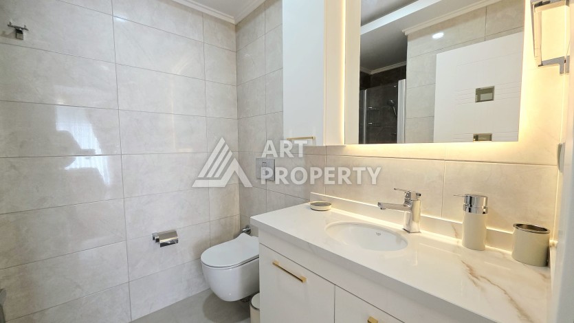 Квартира 2+1 в центре Махмутлара с видом на море - 100 м² - Ракурс 27