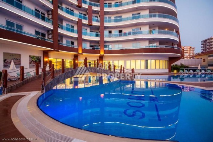 Квартира 2+1 в центре Махмутлара с видом на море - 100 м² - Ракурс 31