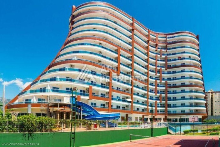 Квартира 2+1 в центре Махмутлара с видом на море - 100 м² - Ракурс 44
