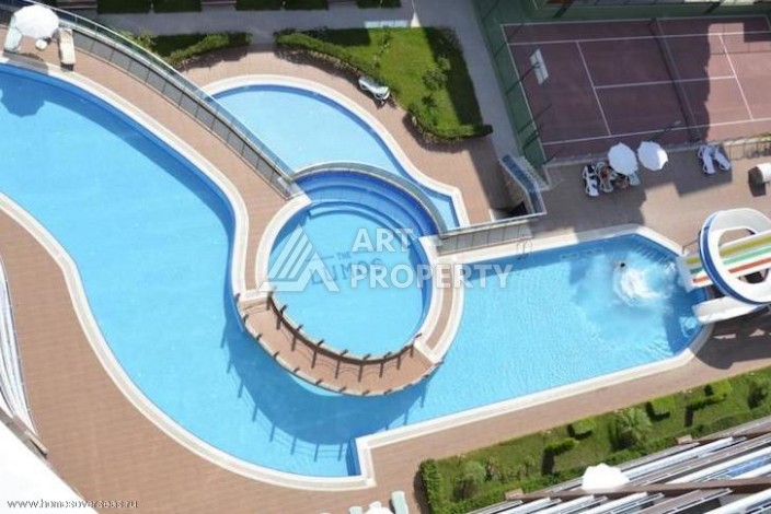 Квартира 2+1 в центре Махмутлара с видом на море - 100 м² - Ракурс 46