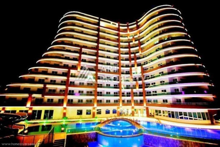 Квартира 2+1 в центре Махмутлара с видом на море - 100 м² - Ракурс 47