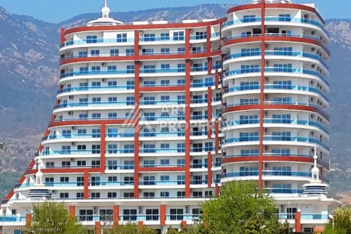 Квартира 2+1 в центре Махмутлара с видом на море - 100 м² - Ракурс 49
