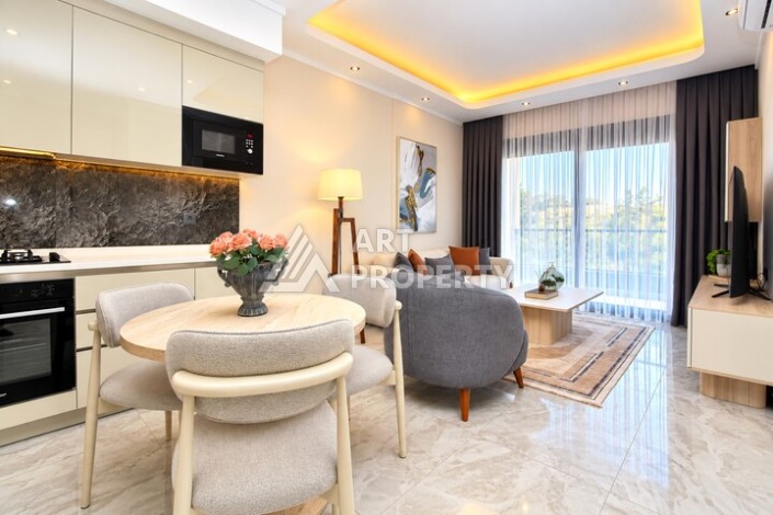 Квартира 1+1 с мебелью в районе Оба, 55 м² - Ракурс 3