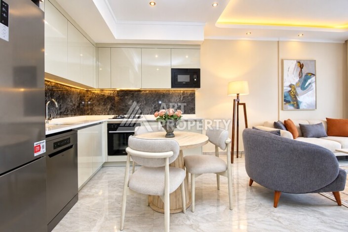 Квартира 1+1 с мебелью в районе Оба, 55 м² - Ракурс 5