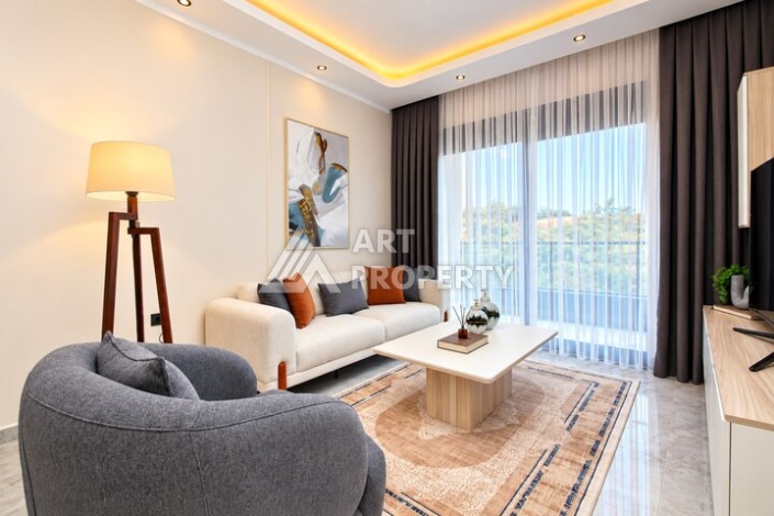 Квартира 1+1 с мебелью в районе Оба, 55 м² - Ракурс 9