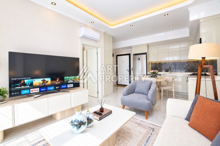 Квартира 1+1 с мебелью в районе Оба, 55 м² - Ракурс 11
