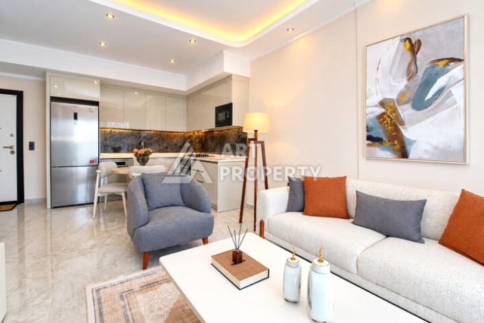 Квартира 1+1 с мебелью в районе Оба, 55 м² - Ракурс 12