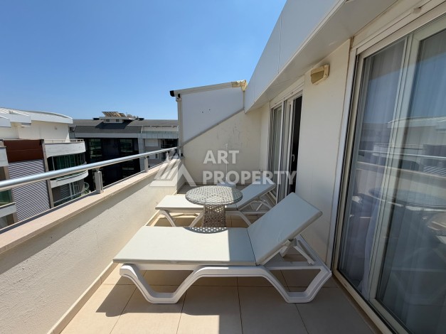 Дуплекс 2+1 с террасой в Авсалларе, 120 м² - Ракурс 19