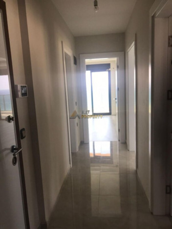 Трехкомнатная квартира на первой линии с панорамным видом на море в Махмутларе, 90м2 - Ракурс 29