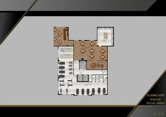 Апартаменты 1+1 на завершающем этапе строительства в одном из лучших комплексов Махмутлара по ценам дешевле, чем у застройщика, 56-63 м2 - Ракурс 35