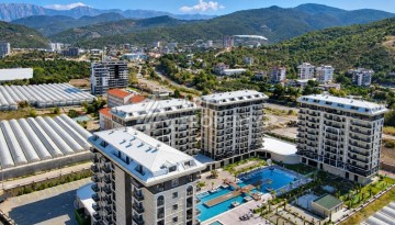 Квартира 1+1 в элитном ЖК, 50 м². Демирташ, Алания - Ракурс 2