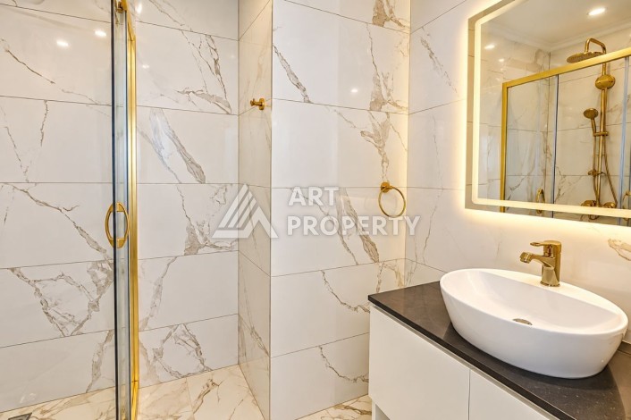 Квартира 1+1 в элитном ЖК, 50 м². Демирташ, Алания - Ракурс 9