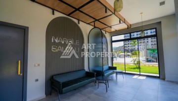 Квартира 1+1 в элитном ЖК, 50 м². Демирташ, Алания - Ракурс 16