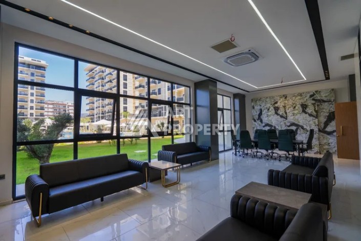 Квартира 1+1 в элитном ЖК, 50 м². Демирташ, Алания - Ракурс 30