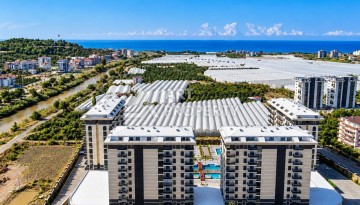 Квартира 1+1 в элитном ЖК, 50 м². Демирташ, Алания - Ракурс 37