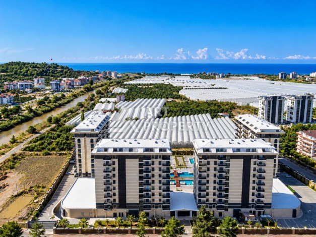 Квартира 1+1 в элитном ЖК, 50 м². Демирташ, Алания - Ракурс 36