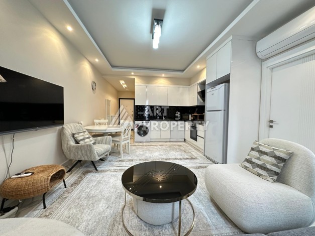 Меблированная квартира 1+1- 50 кв.м. в центре Аланьи - Ракурс 0