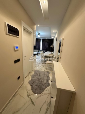 Меблированная квартира 1+1- 50 кв.м. в центре Аланьи - Ракурс 8