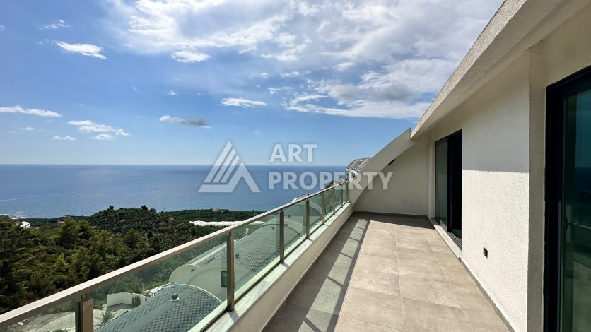 Просторная вилла 4+1 с видом на море в Каргыджаке, 320 м² - Ракурс 27
