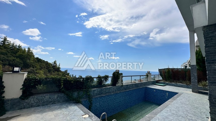 Просторная вилла 4+1 с видом на море в Каргыджаке, 320 м² - Ракурс 29