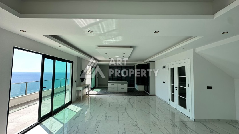 Просторная вилла 4+1 с видом на море в Каргыджаке, 320 м² - Ракурс 34
