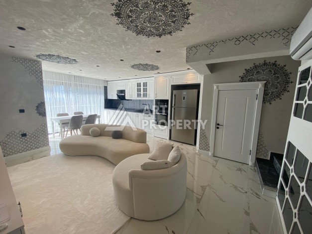 Вилла 3+1 с видом на море и крепость Аланьи, 175 м² - Ракурс 0