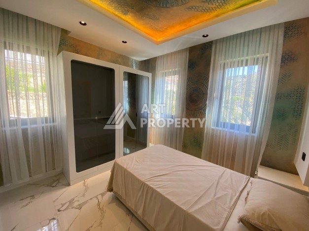 Вилла 3+1 с видом на море и крепость Аланьи, 175 м² - Ракурс 7