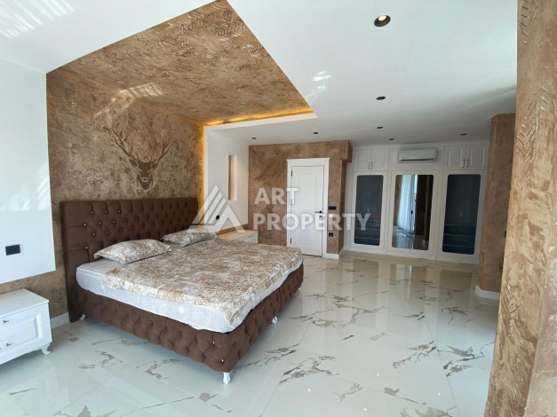 Вилла 3+1 с видом на море и крепость Аланьи, 175 м² - Ракурс 8