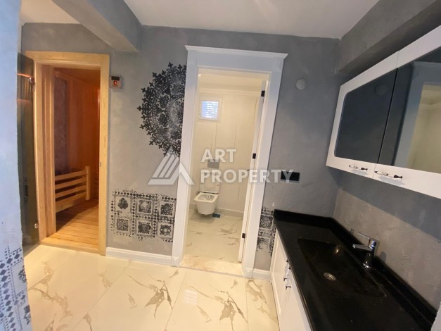 Вилла 3+1 с видом на море и крепость Аланьи, 175 м² - Ракурс 15