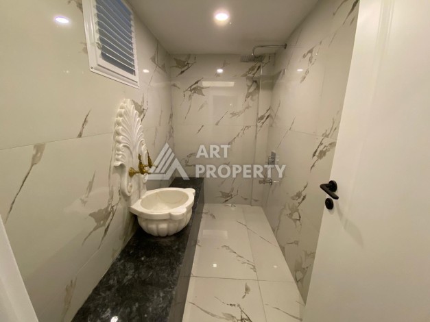 Вилла 3+1 с видом на море и крепость Аланьи, 175 м² - Ракурс 34