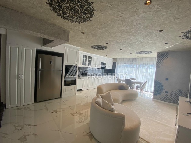 Вилла 3+1 с видом на море и крепость Аланьи, 175 м² - Ракурс 36