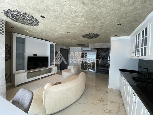 Вилла 3+1 с видом на море и крепость Аланьи, 175 м² - Ракурс 37