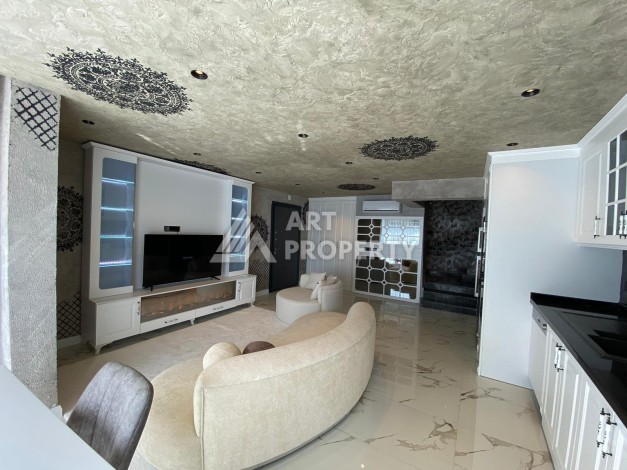 Вилла 3+1 с видом на море и крепость Аланьи, 175 м² - Ракурс 42