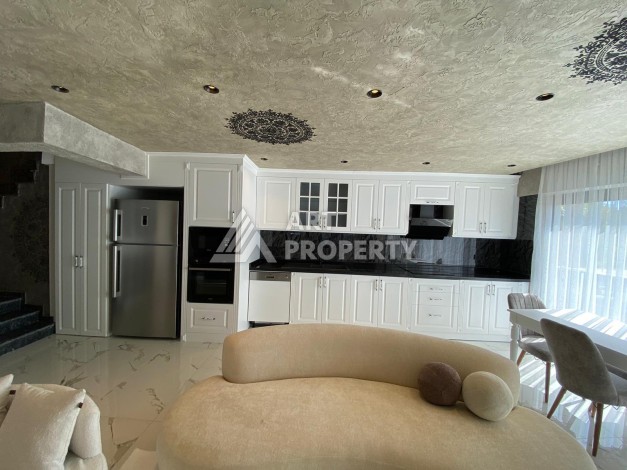 Вилла 3+1 с видом на море и крепость Аланьи, 175 м² - Ракурс 44
